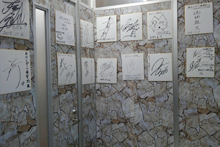 YSSには様々なトップアスリートが来院されます。